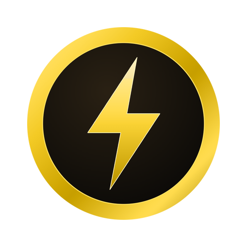 MATRICKS™ Priority Processing icon – yellow lightning bolt